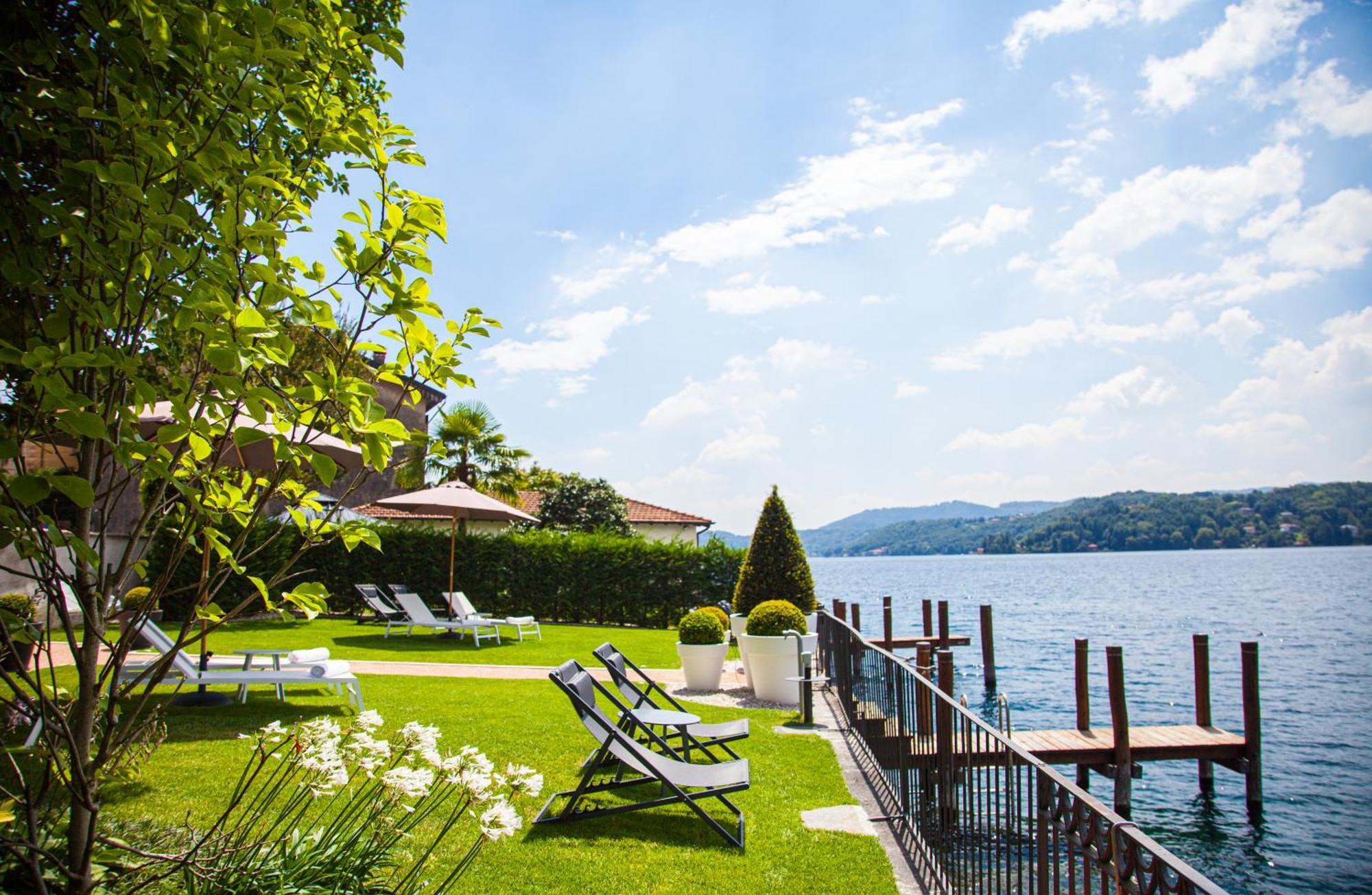 Ratafia Appartamento Con Vista Sul Lago Orta San Giulio Buitenkant foto